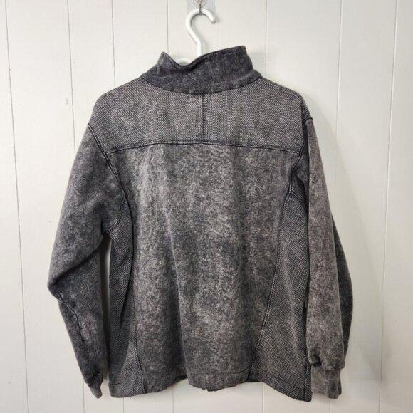 Vintage 90s Carcross Yukon Zip Sweatshirt Jacket 1990s Grunge Preppy Ski bear - Picture 2 of 11